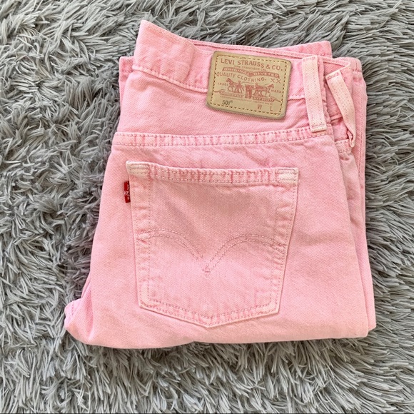 levis 501 pink